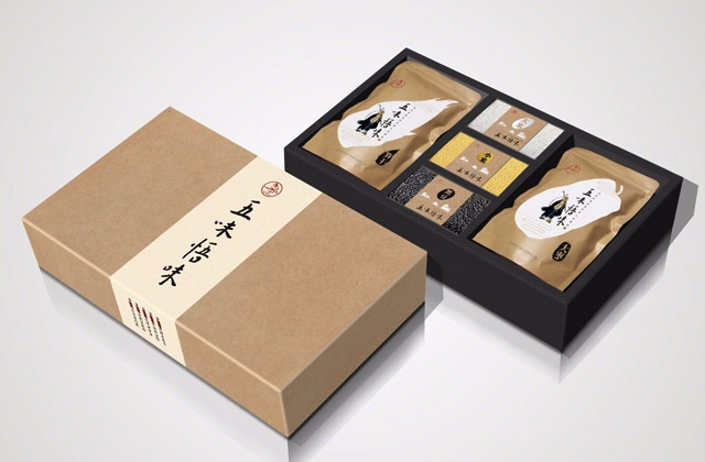 五味悟味五谷杂粮包装设计-字体设计、视觉元素提炼、产品包装设计