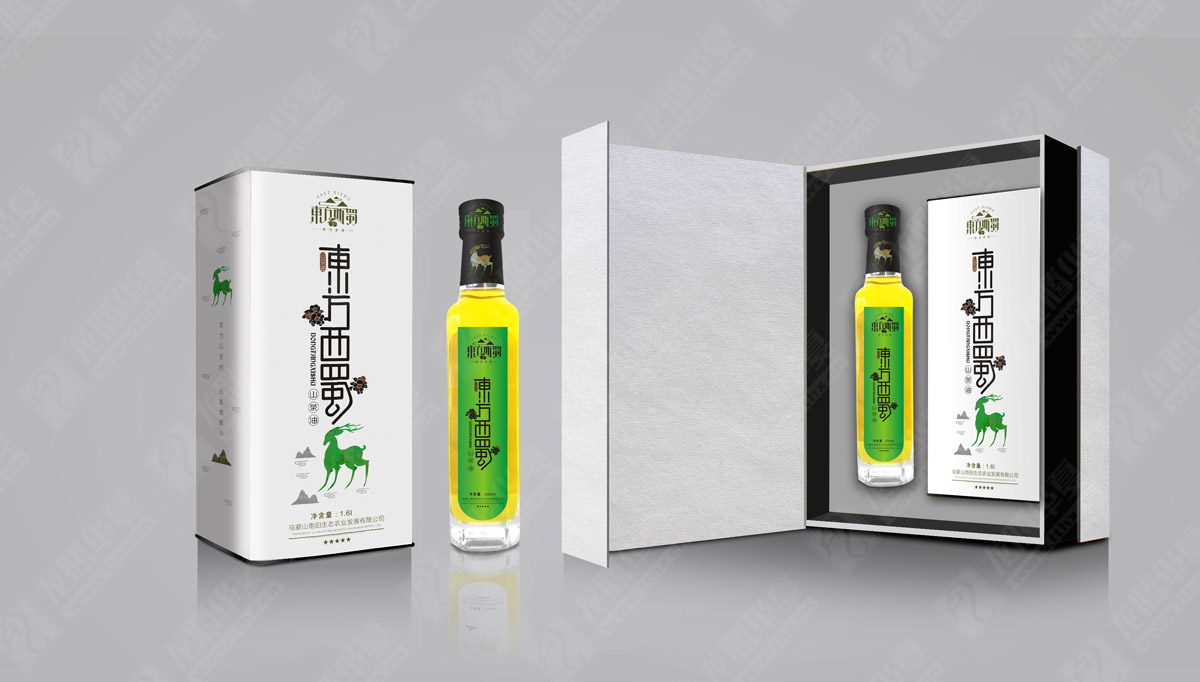 东方西蜀山茶油包装设计_成都茶油包装设计公司