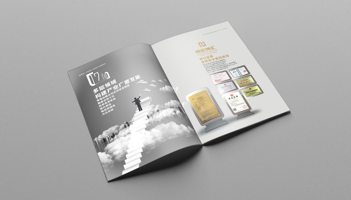 锦宏博汇金融机构画册设计_成都金融机构画册设计公司