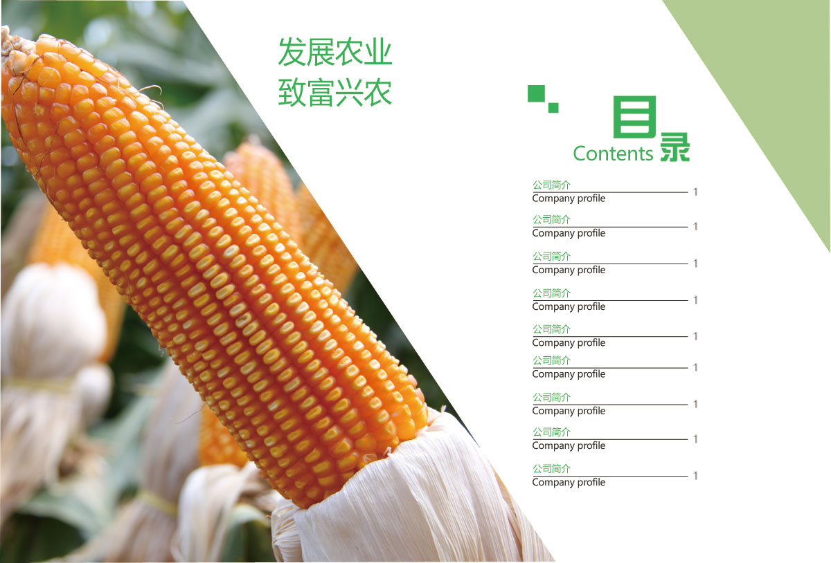 成都农业科技公司形象宣传册设计|四川农业发展投资集团公司品牌升级形象画册设计