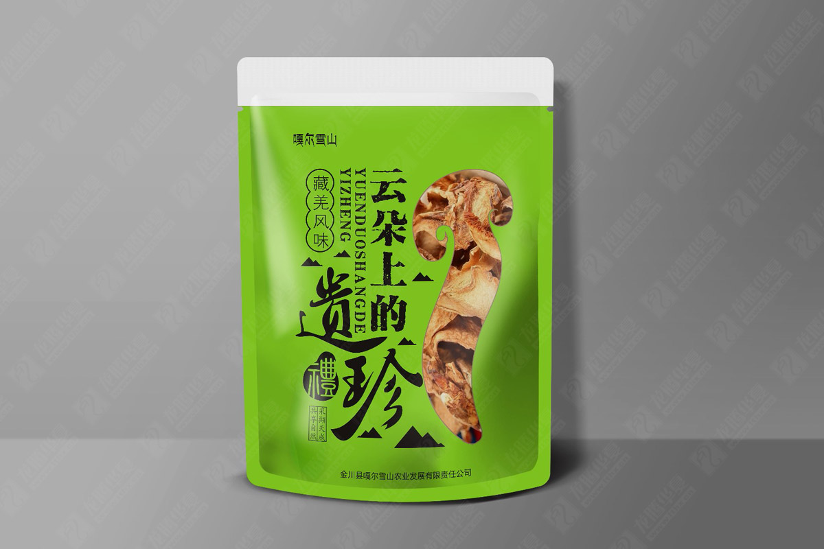 云朵上的遗珍藏羌风味零食包装设计|成都零食包装设计公司|成都食品内包装设计公司|风味小吃包装设计