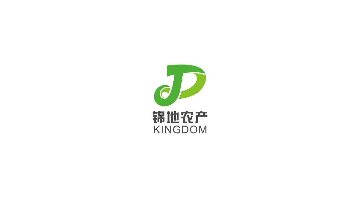 锦地农产LOGO标志设计|农产企业品牌形象设计|成都农产企业VI设计公司