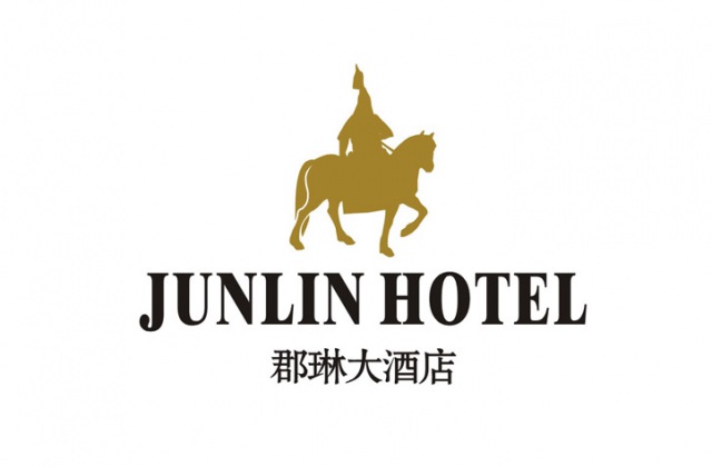 郡琳酒店LOGO设计_成都酒店LOGO设计公司_成都酒店VI设计公司_成都酒店品牌设计公司