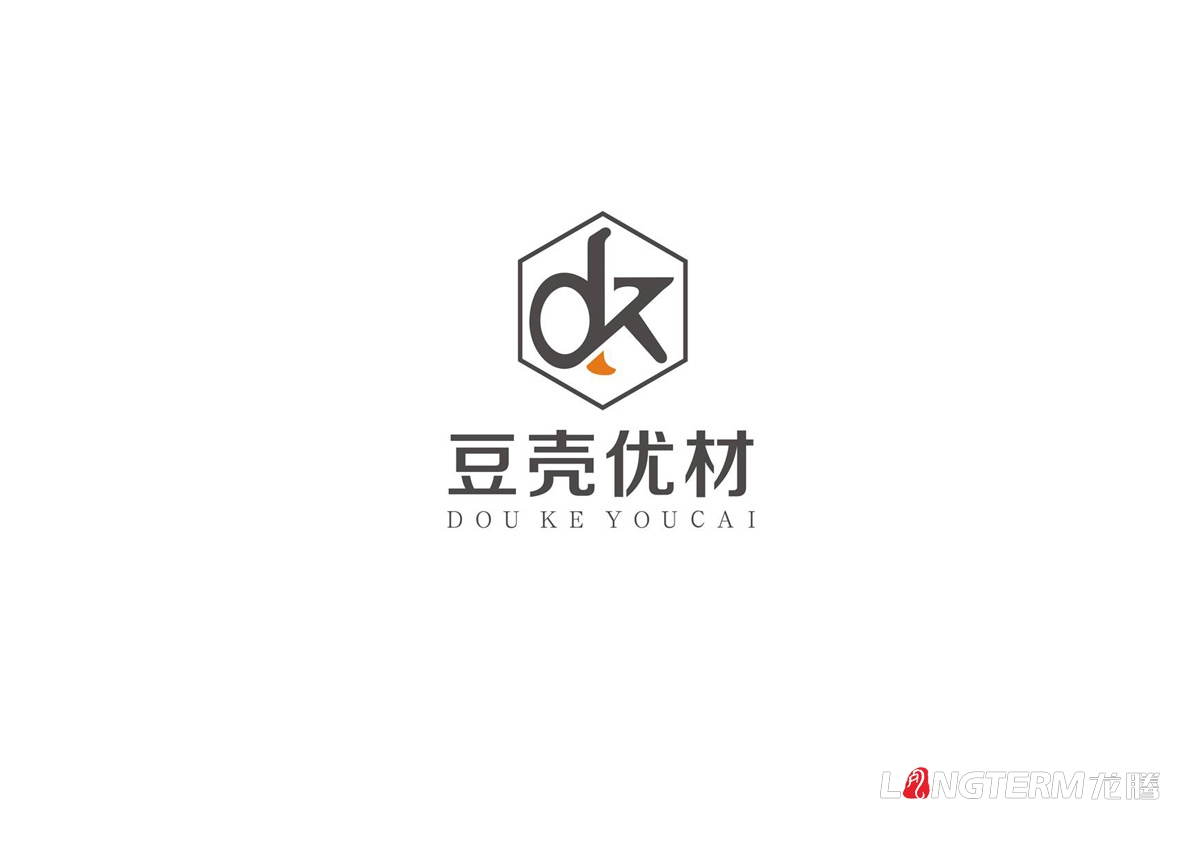 中通节能建材豆壳优材简约LOGO设计