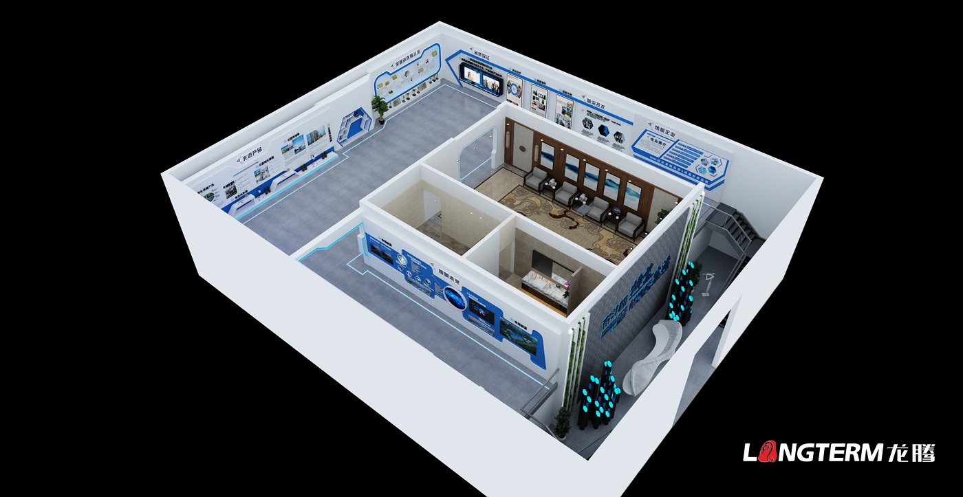 德阳烯碳科技有限公司展厅策划设计效果图