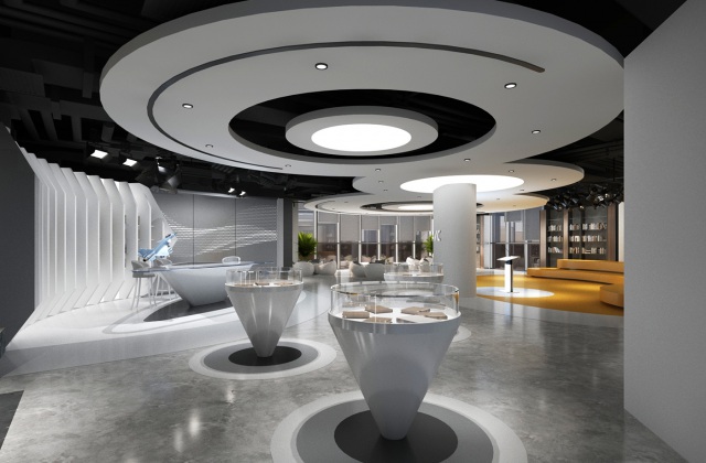 成飞集团文化角装修设计