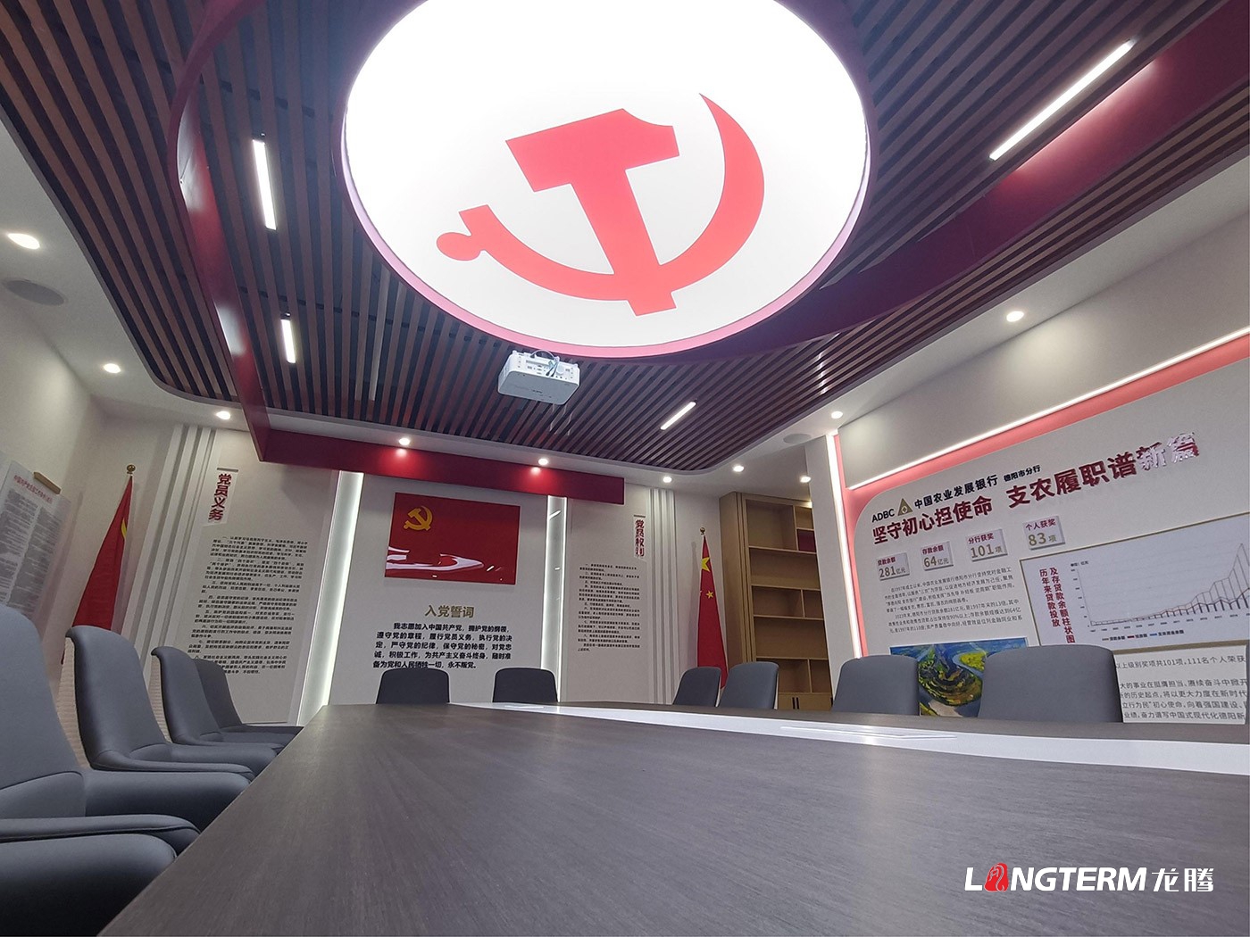 农发行德阳分行党建文化阵地打造