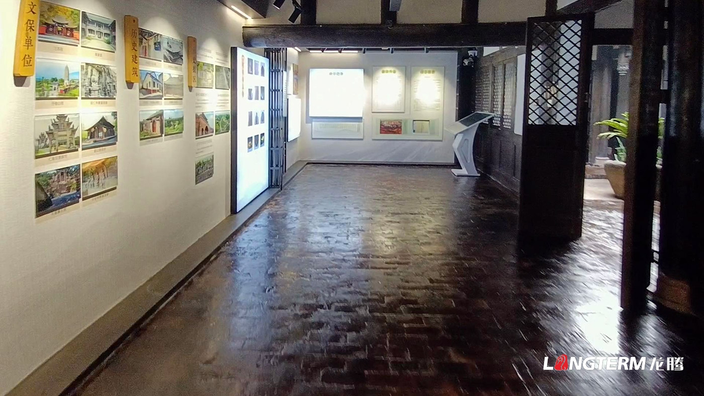 眉山市东坡区太和老街历史文化名城馆设计效果图 眉山市东坡区太和老街历史文化名城馆设计效果图