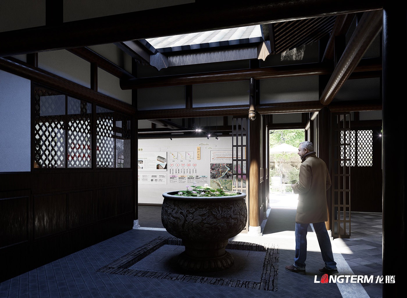 眉山市东坡区太和老街历史文化名城馆设计效果图 眉山市东坡区太和老街历史文化名城馆设计效果图